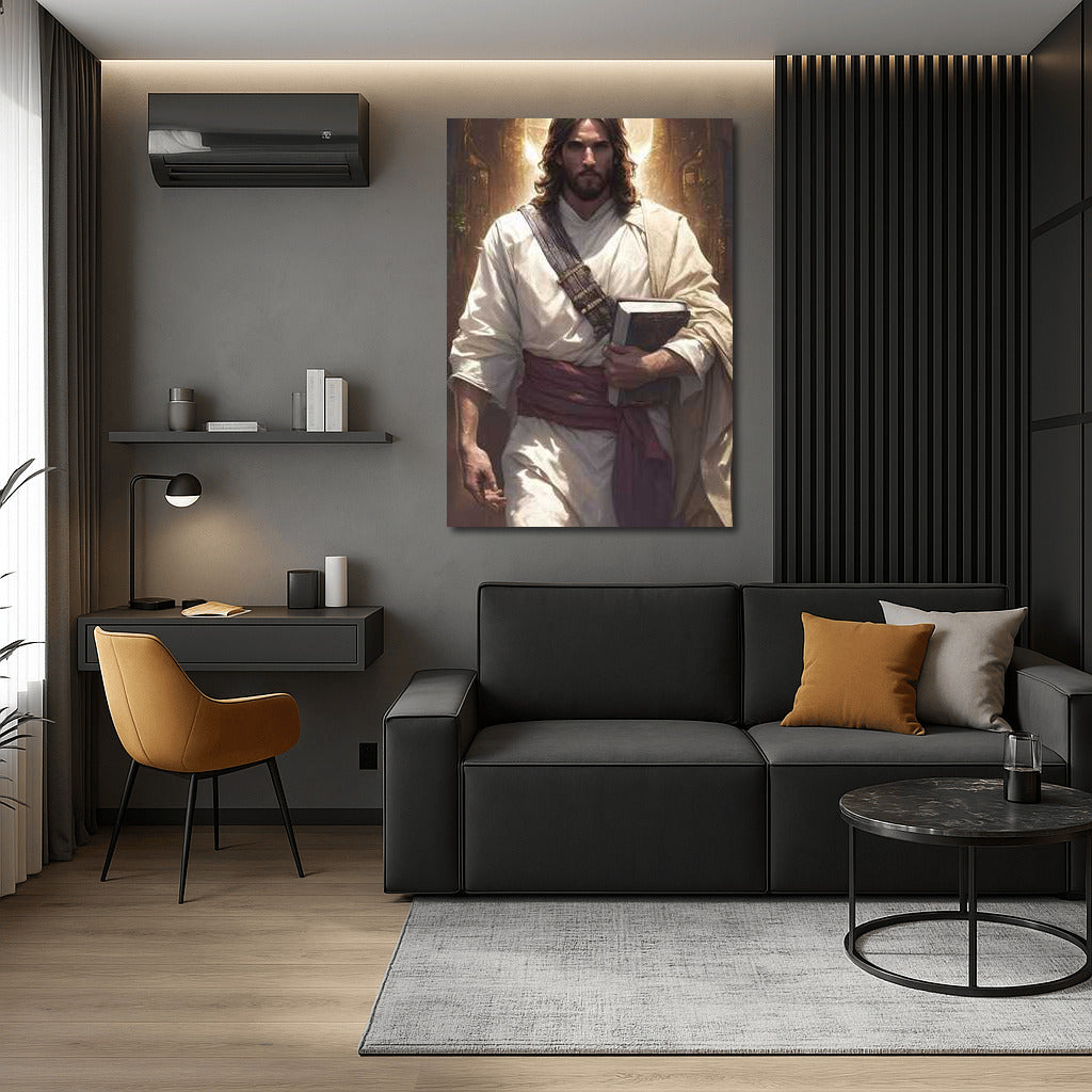 Jesus Christ in the White Robe: Sacred Inspiration and Spiritual Light