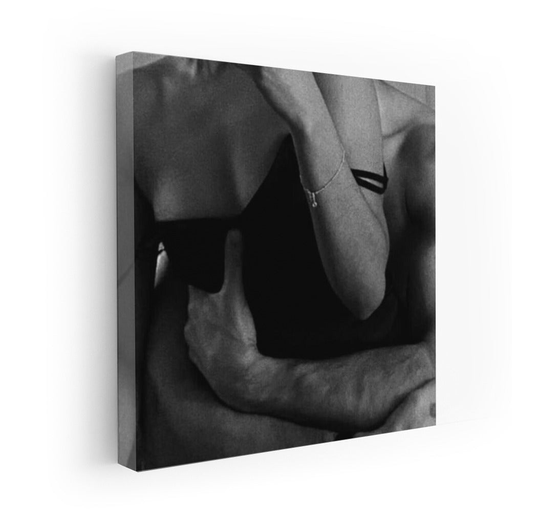 Secret Embraces: Black and White Tenderness