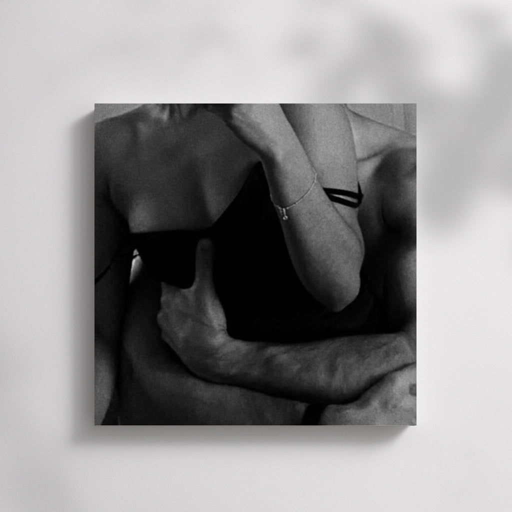 Secret Embraces: Black and White Tenderness