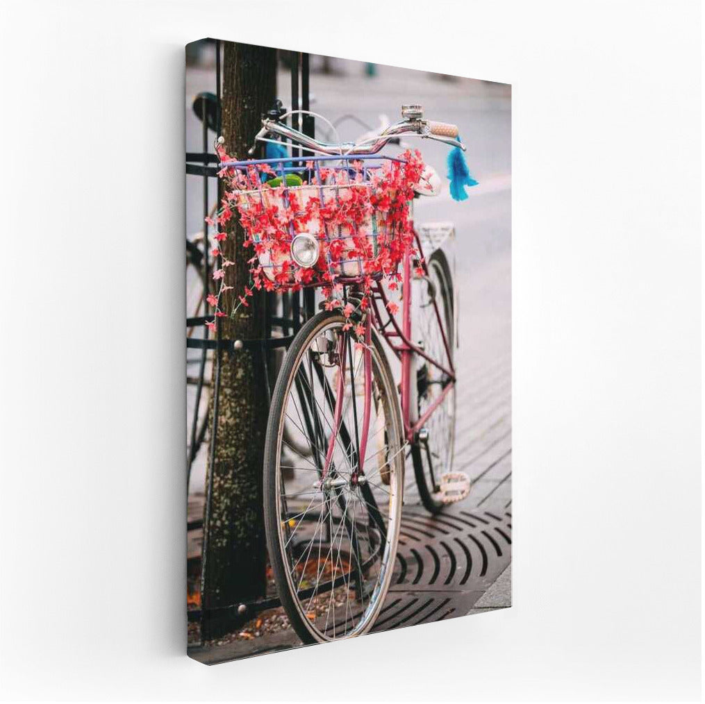Spring Vintage: Floral Bicycle