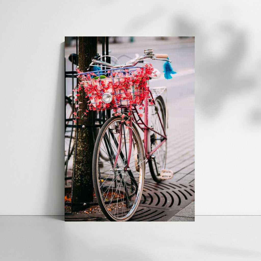 Spring Vintage: Floral Bicycle