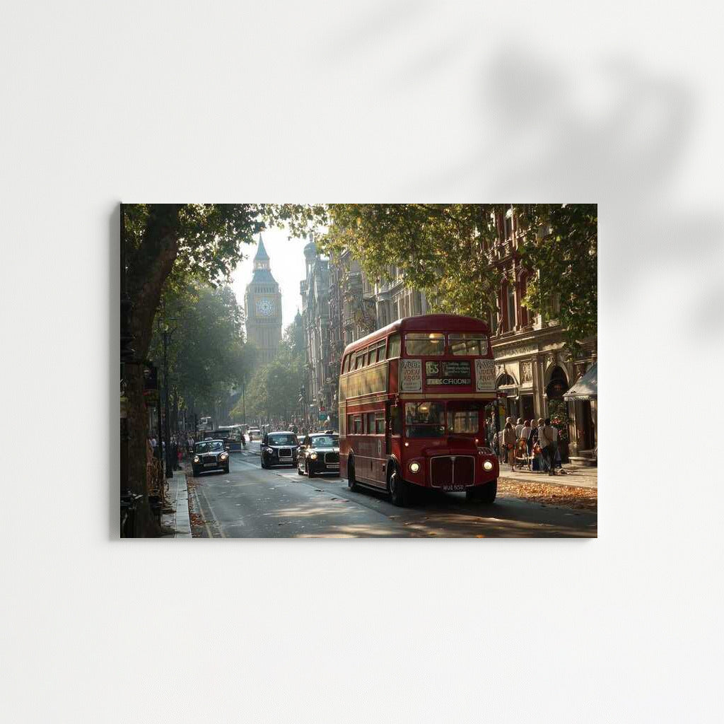 London Double Decker: Retro Charm in Motion