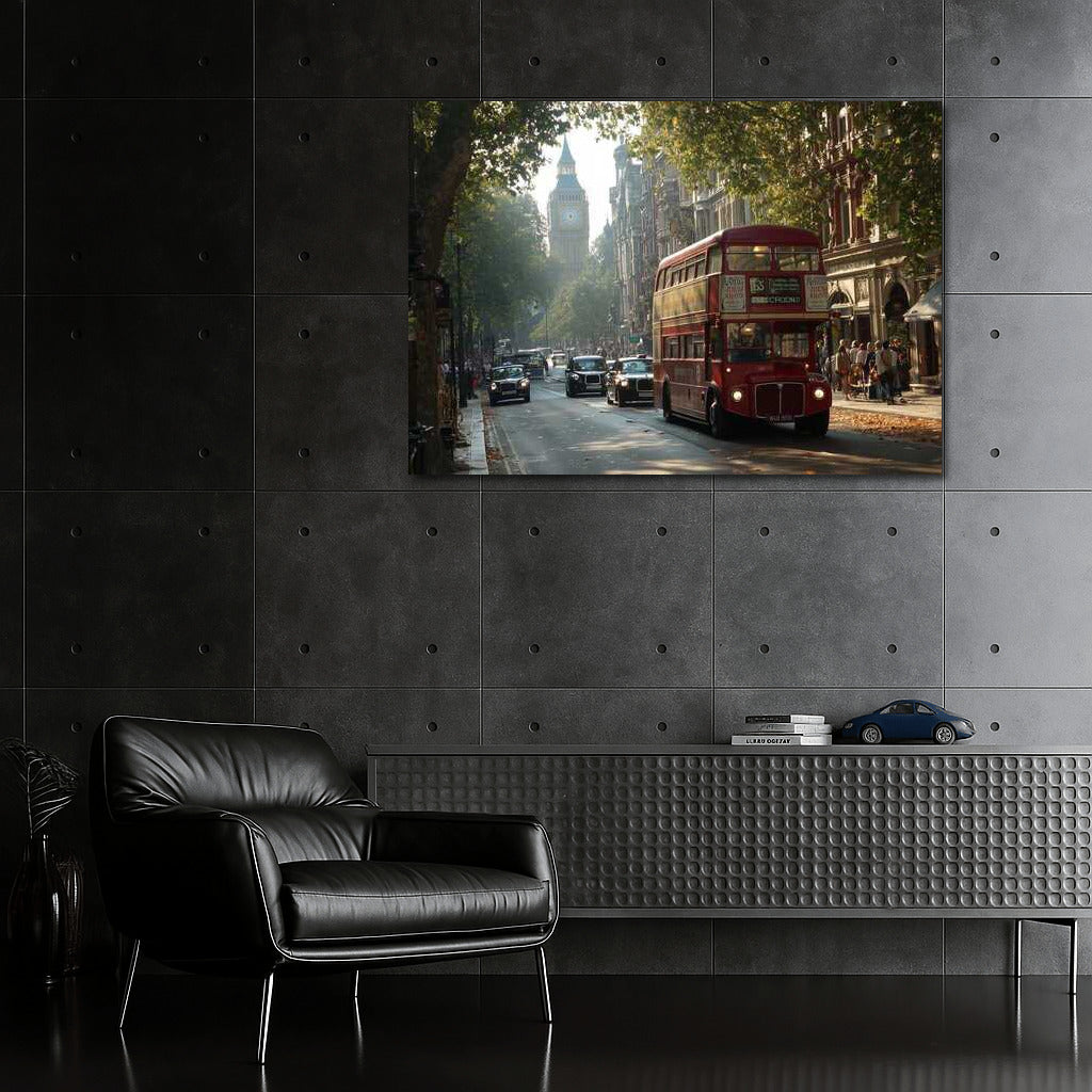 London Double Decker: Retro Charm in Motion