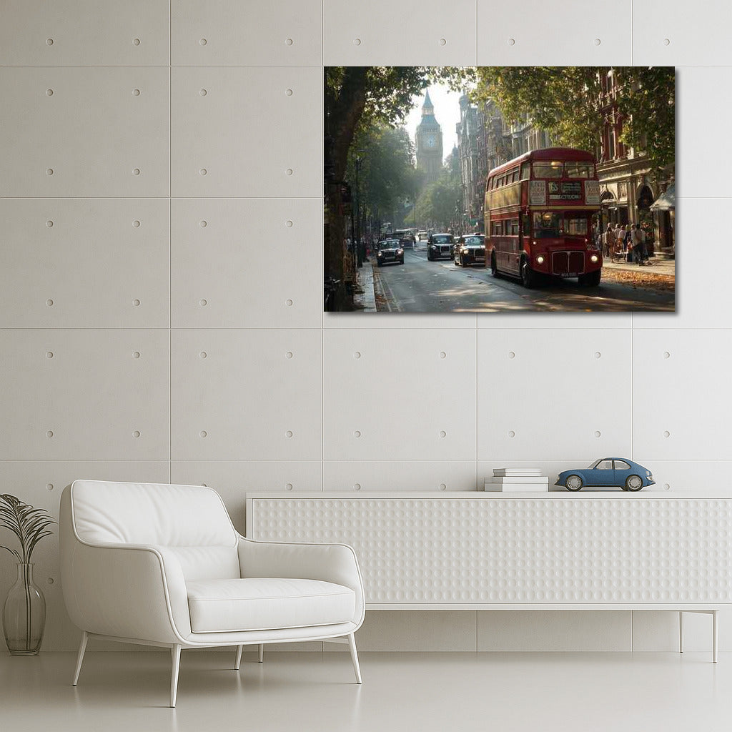 London Double Decker: Retro Charm in Motion