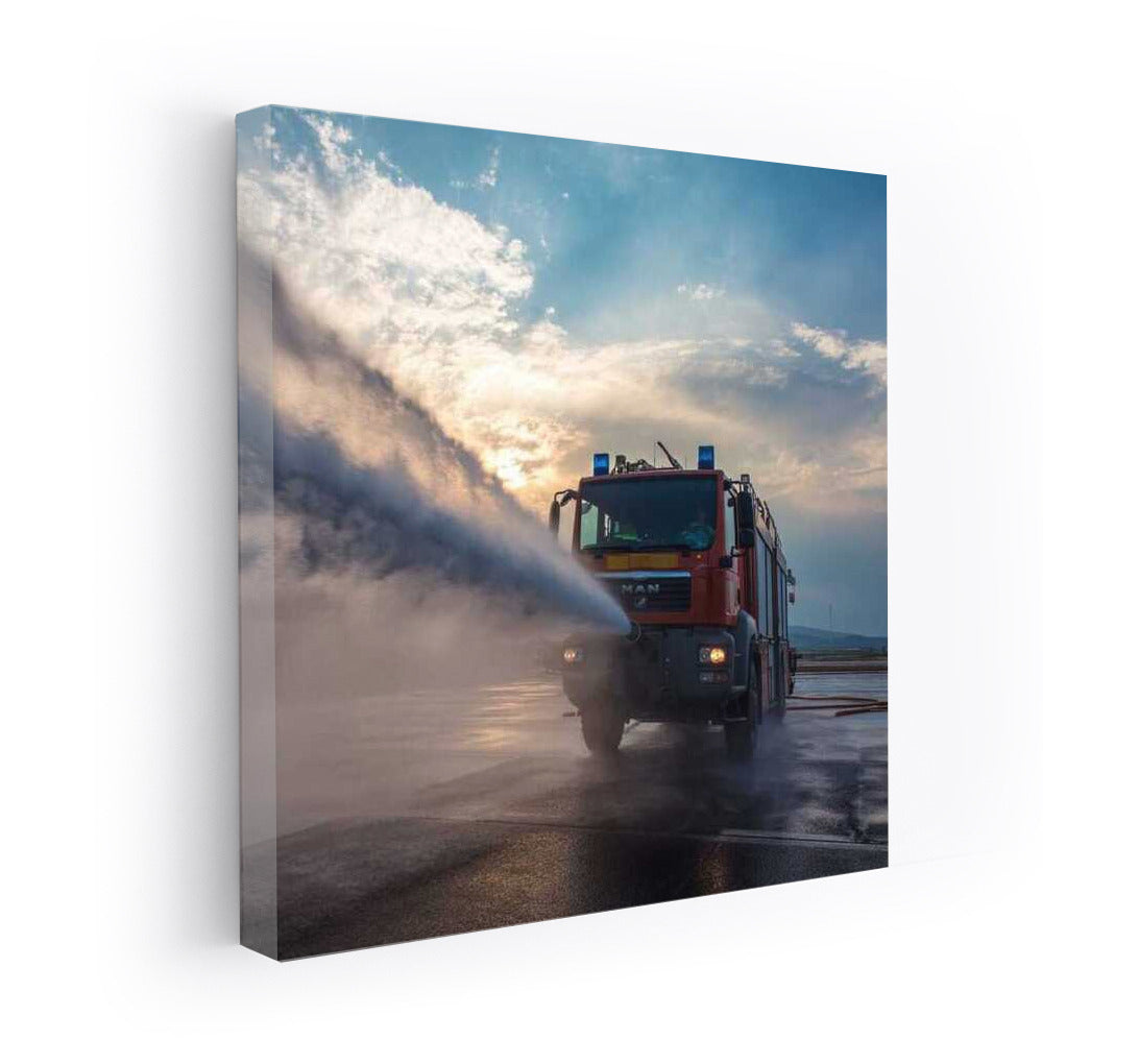 Power and Speed: The MAN Fire Truck in Action