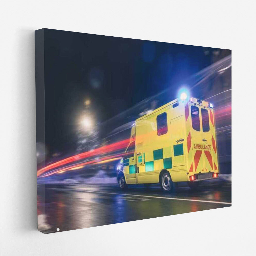 Night Ambulance: Speed and Readiness