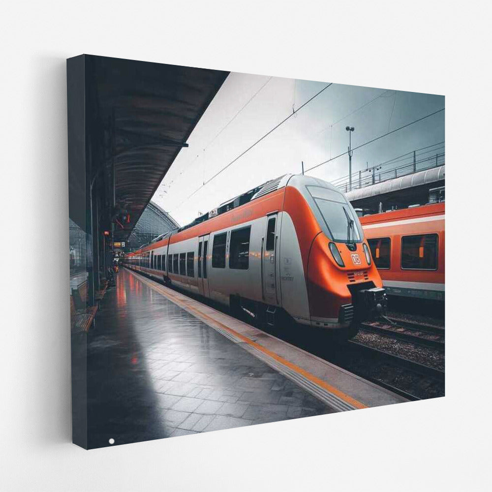 High-Speed Train: Journey into the World of Motion