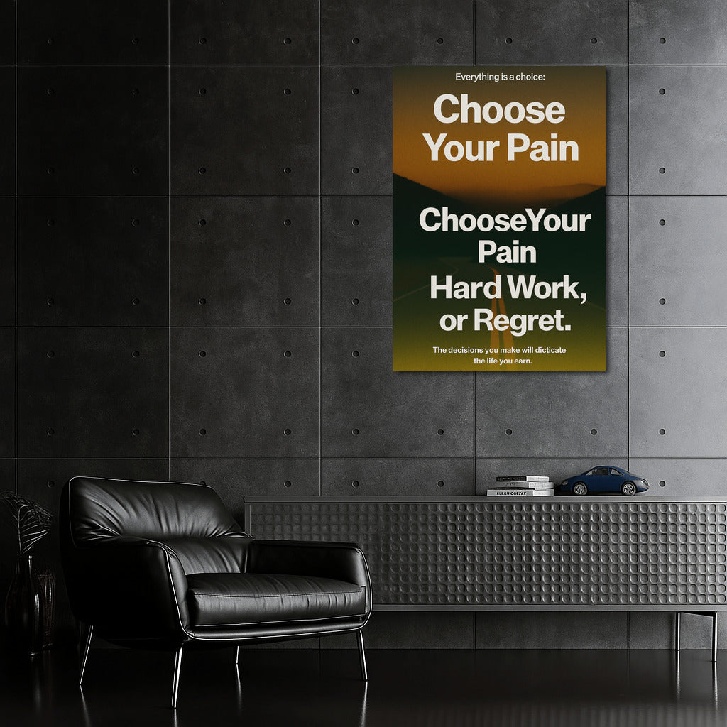 The Choice is Yours: Discipline or Regret – Motivation and Determination