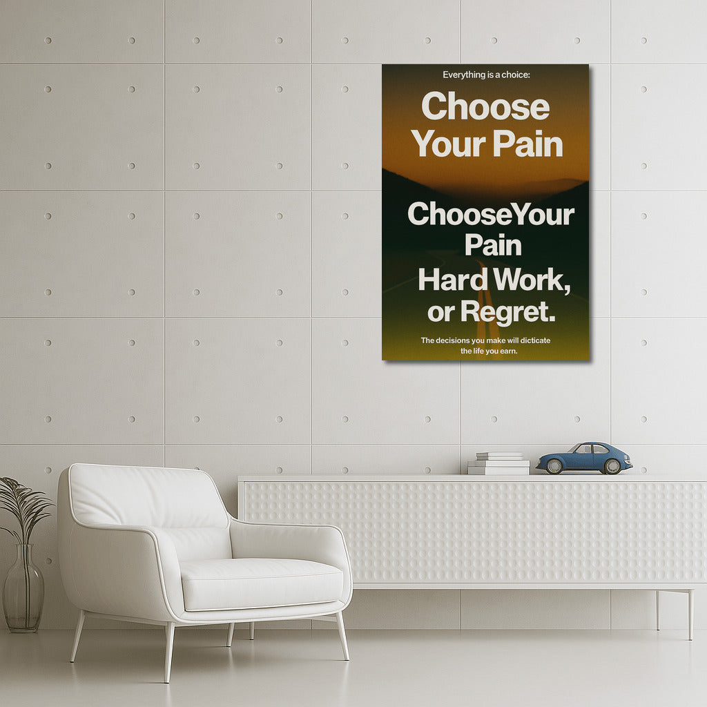 The Choice is Yours: Discipline or Regret – Motivation and Determination