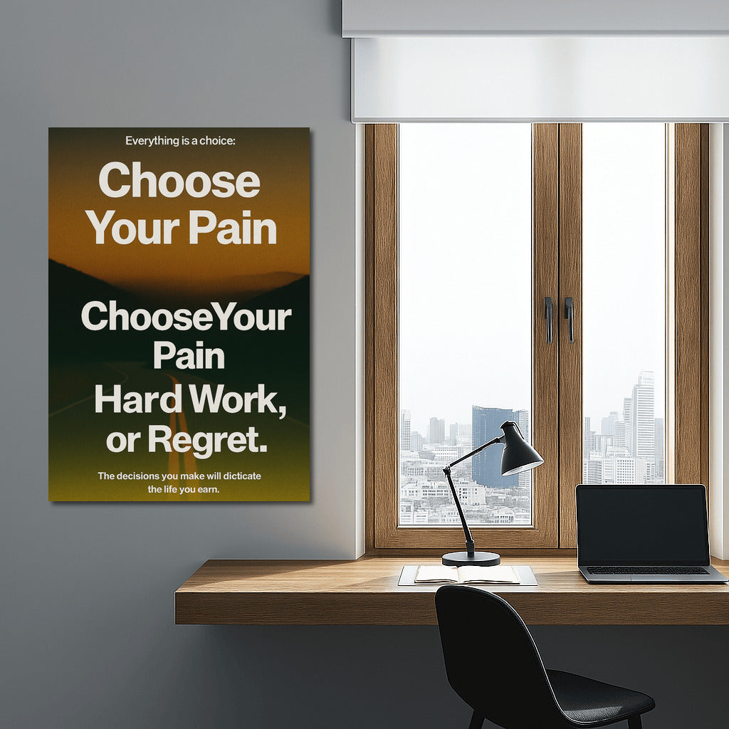 The Choice is Yours: Discipline or Regret – Motivation and Determination