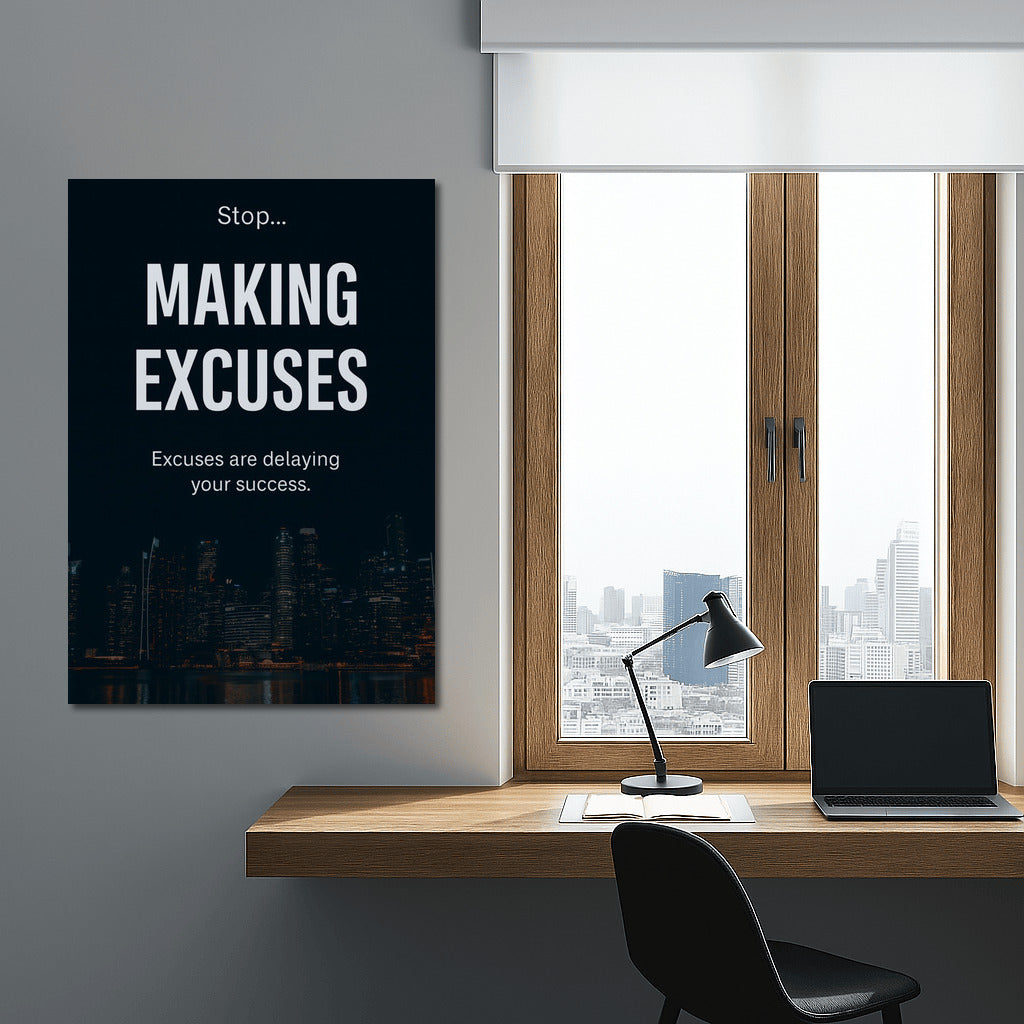 Night City: No More Excuses - Take Action and Succeed!