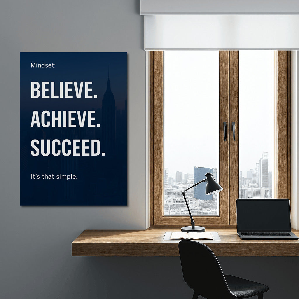 Believe. Achieve. Succeed: Motivation for Every Day