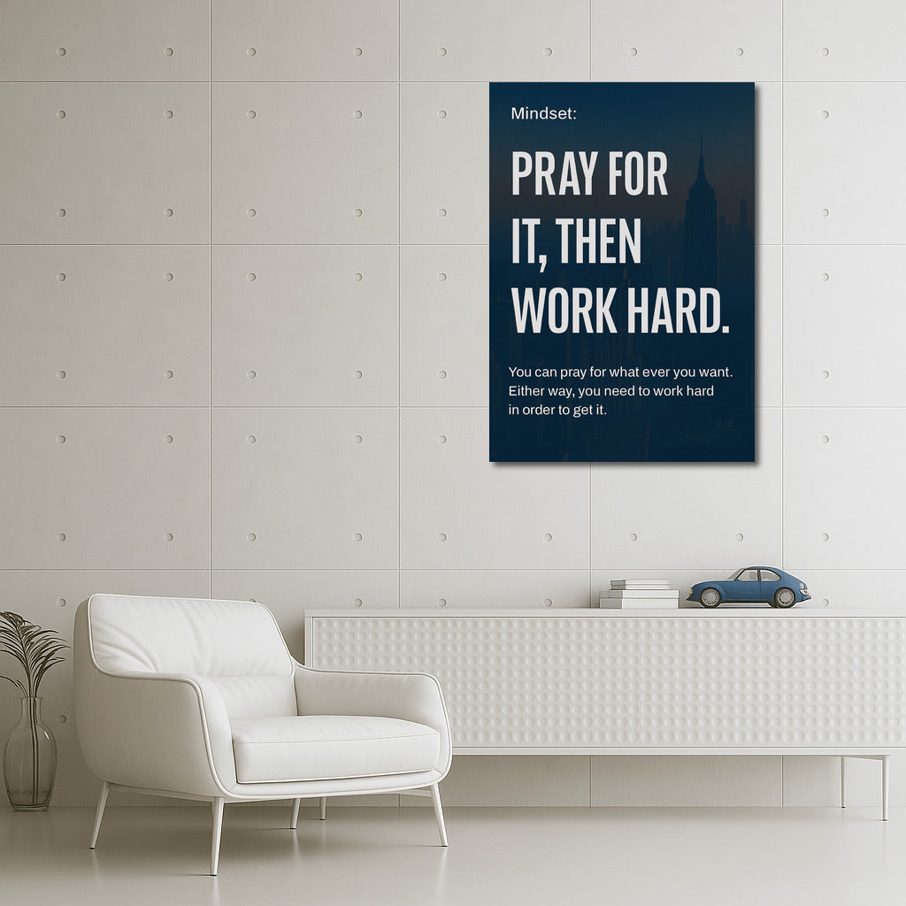 Prayer and Work: Discipline and Perseverance for Success