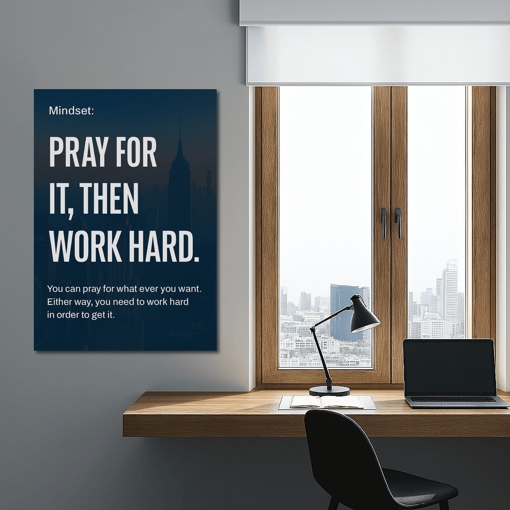 Prayer and Work: Discipline and Perseverance for Success