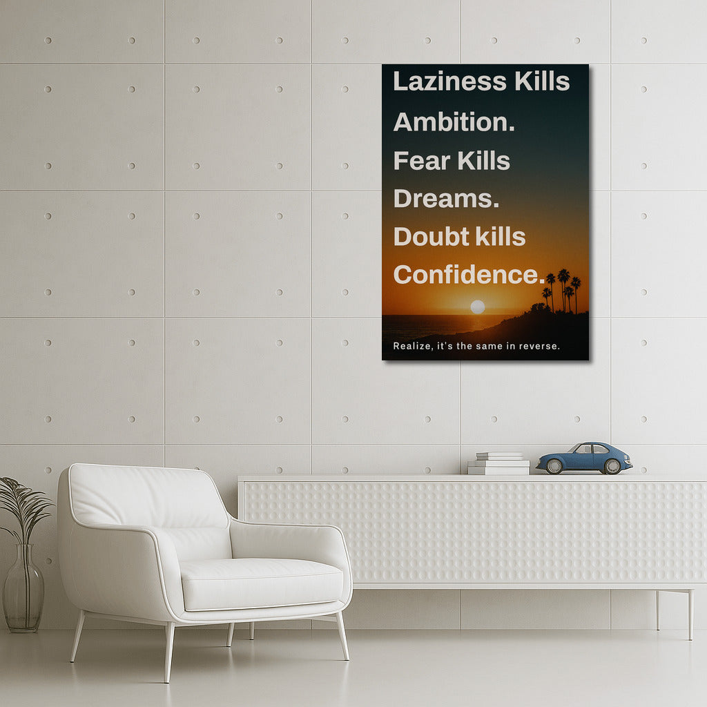Overcome Laziness, Fear and Doubt: Realize Everything is Reversible