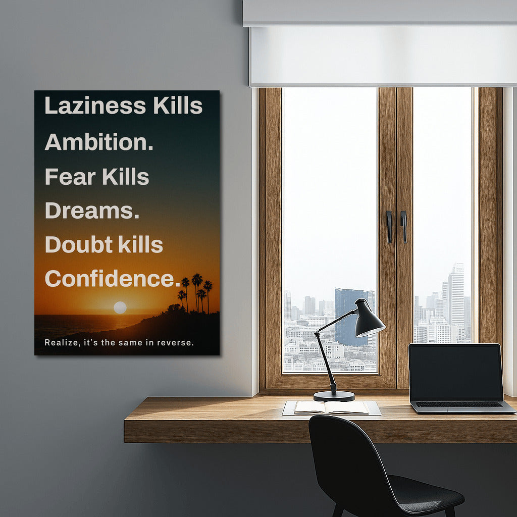 Overcome Laziness, Fear and Doubt: Realize Everything is Reversible