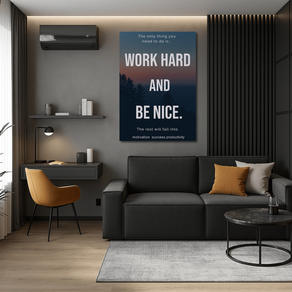 Work Hard and Be Kind: The Path to Success and Productivity
