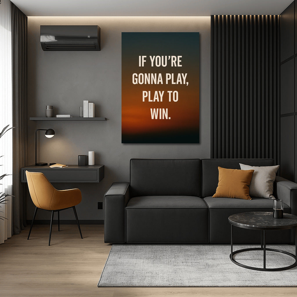 Play to Win: Intensity and Drive for Success