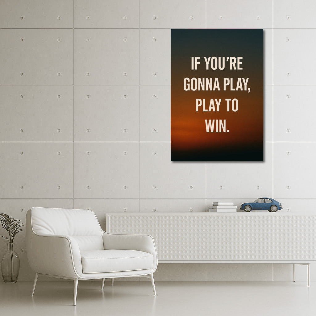 Play to Win: Intensity and Drive for Success
