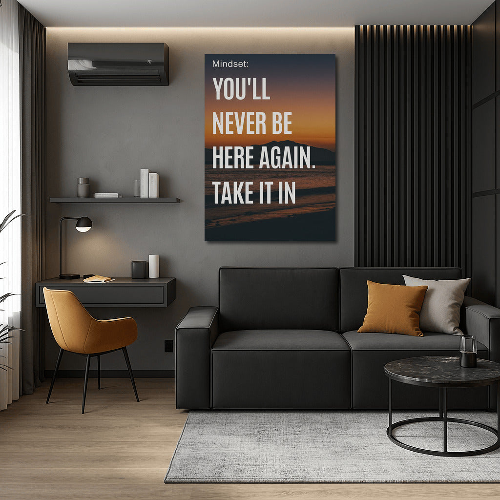 Conscious Presence: You Will Never Be Here Again