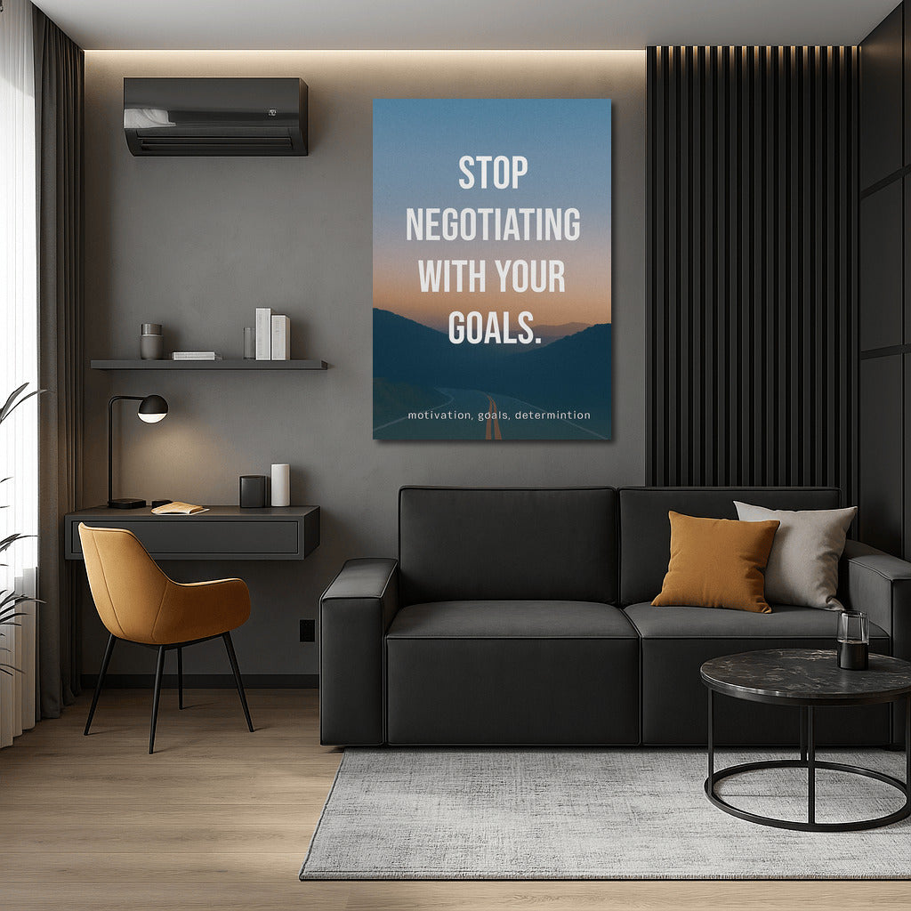 Stop Negotiating: Motivation and Determination to Achieve Your Goals