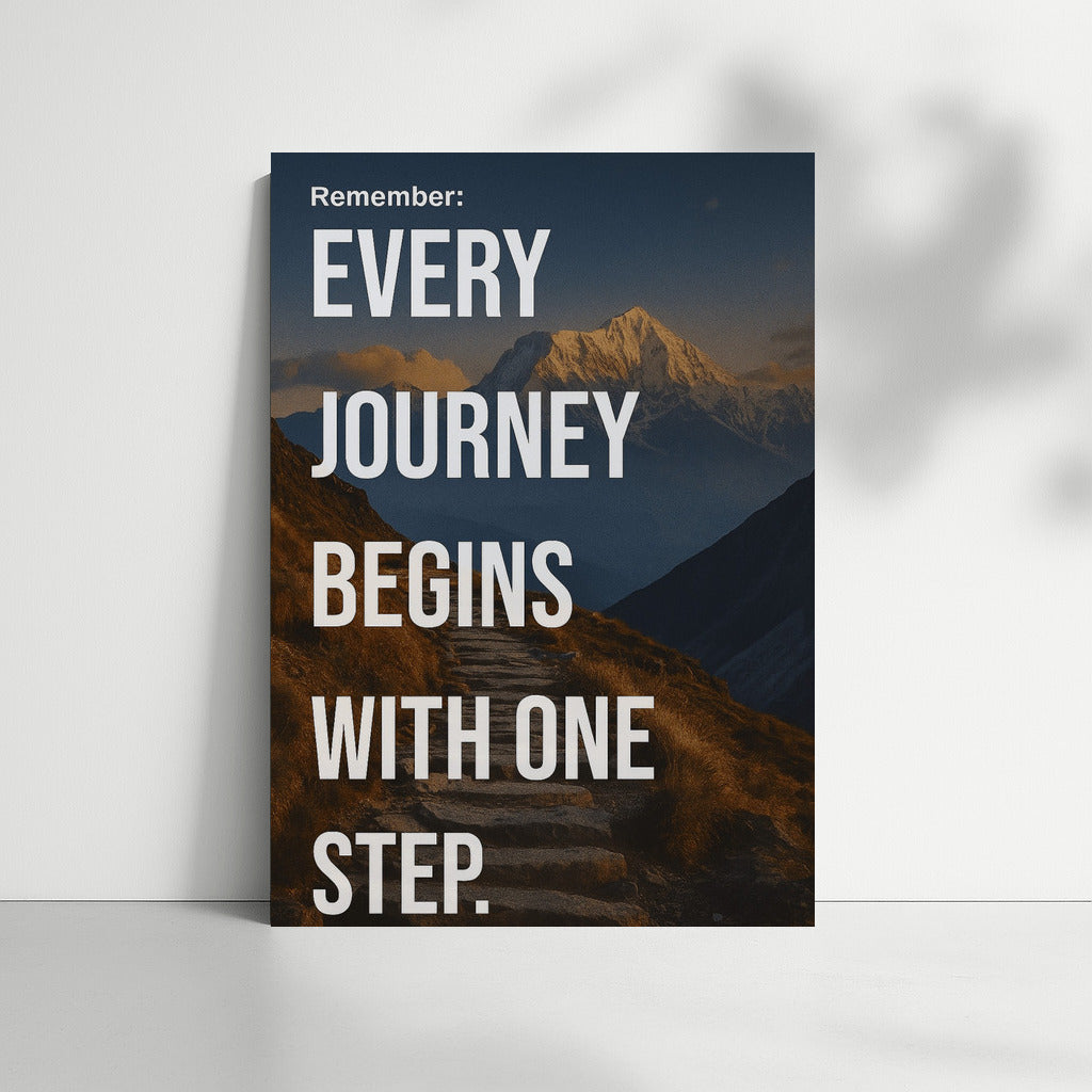 The First Step to Progress: Inspiration for Self-Improvement and Discipline