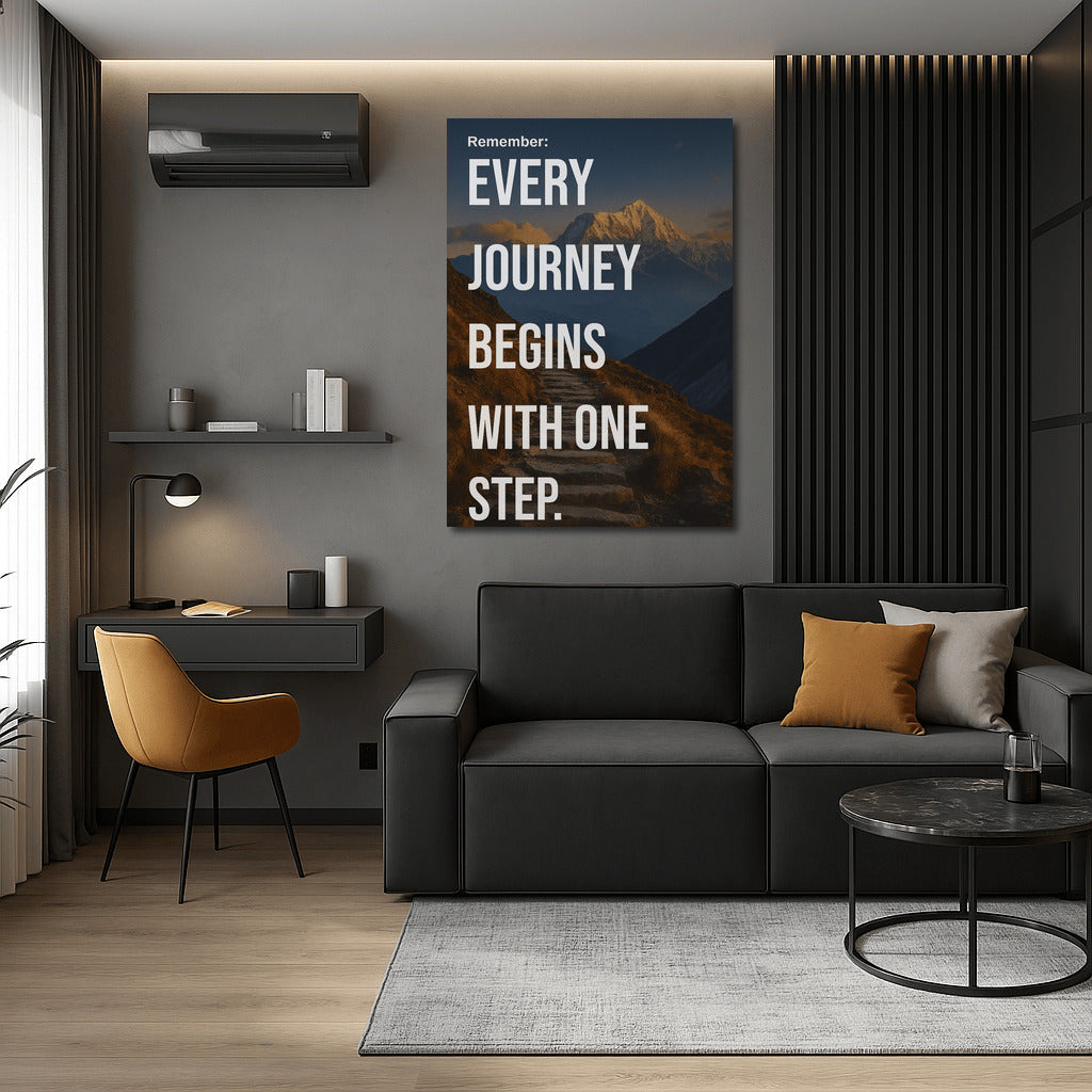 The First Step to Progress: Inspiration for Self-Improvement and Discipline