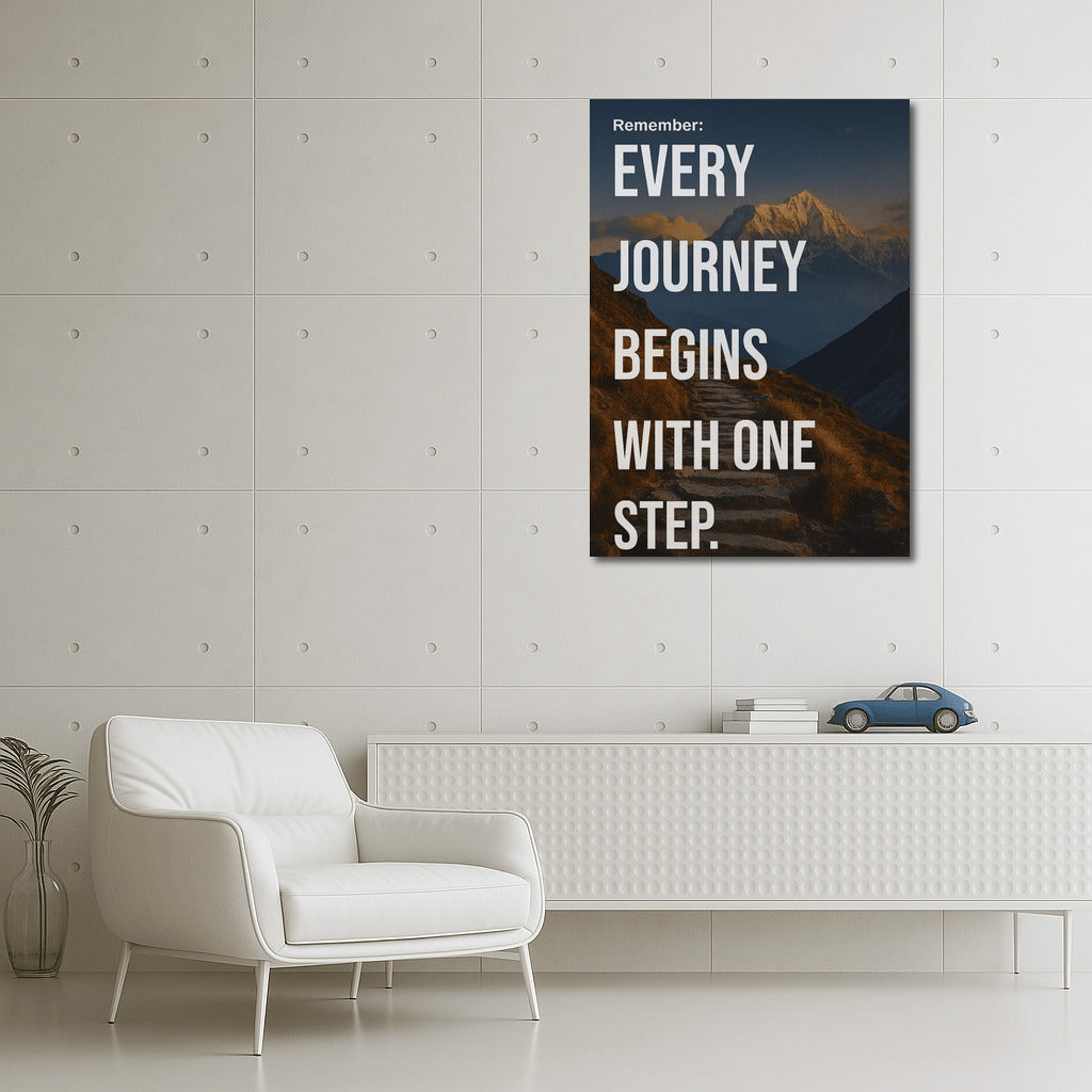 The First Step to Progress: Inspiration for Self-Improvement and Discipline