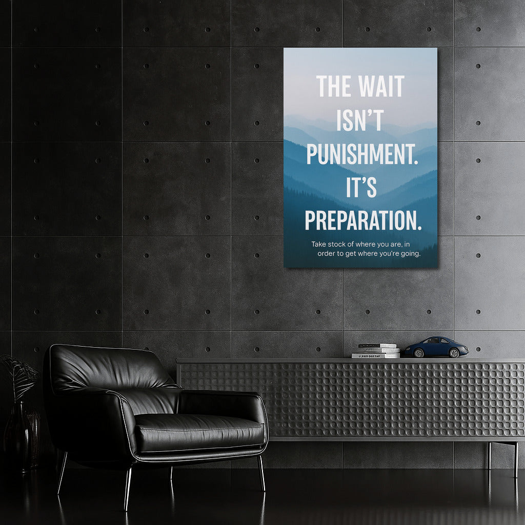 Blue Mountains in the Mist: Waiting as Preparation