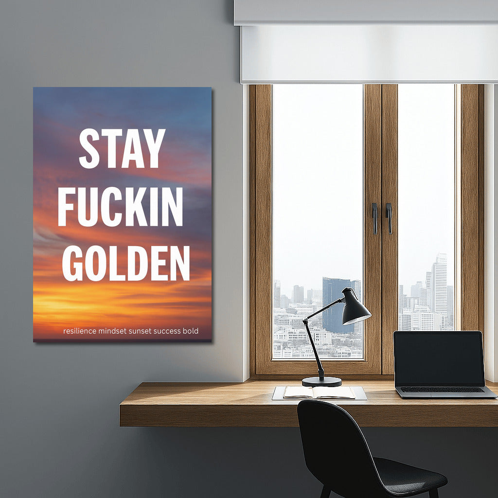 Stay Fuckin Golden: The Sunset of Success and Courage
