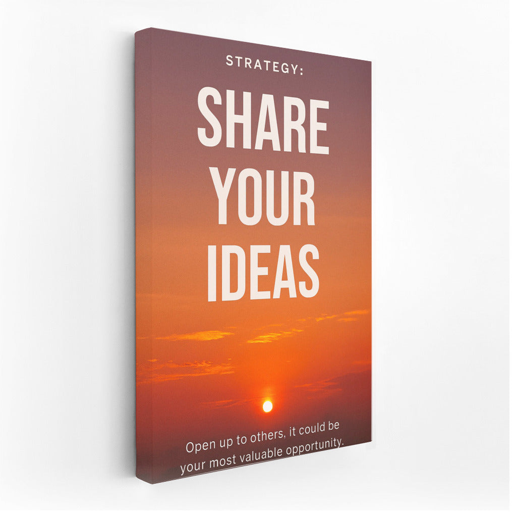 Sunset of Inspiration: Open Your Ideas to the World