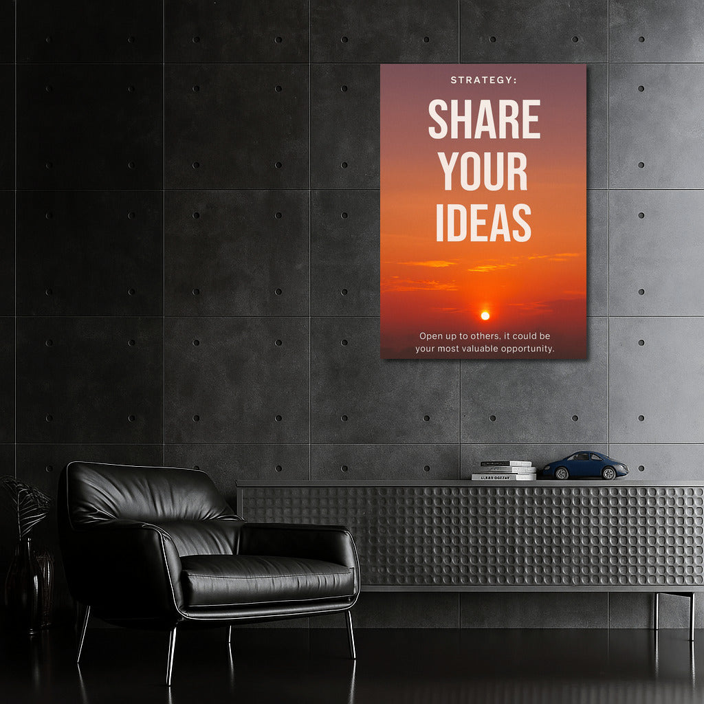 Sunset of Inspiration: Open Your Ideas to the World