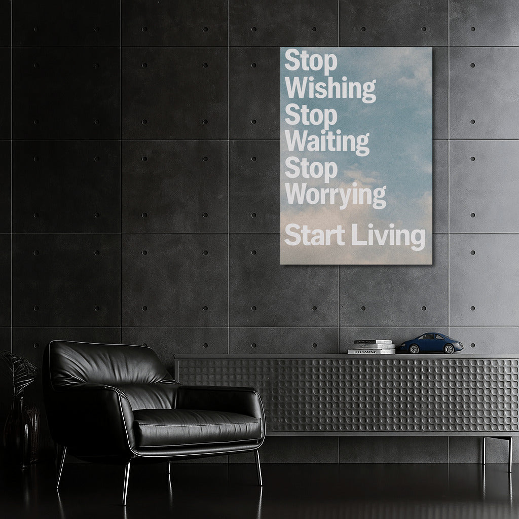 Breathe Life: Start Living, Stop Waiting and Worrying