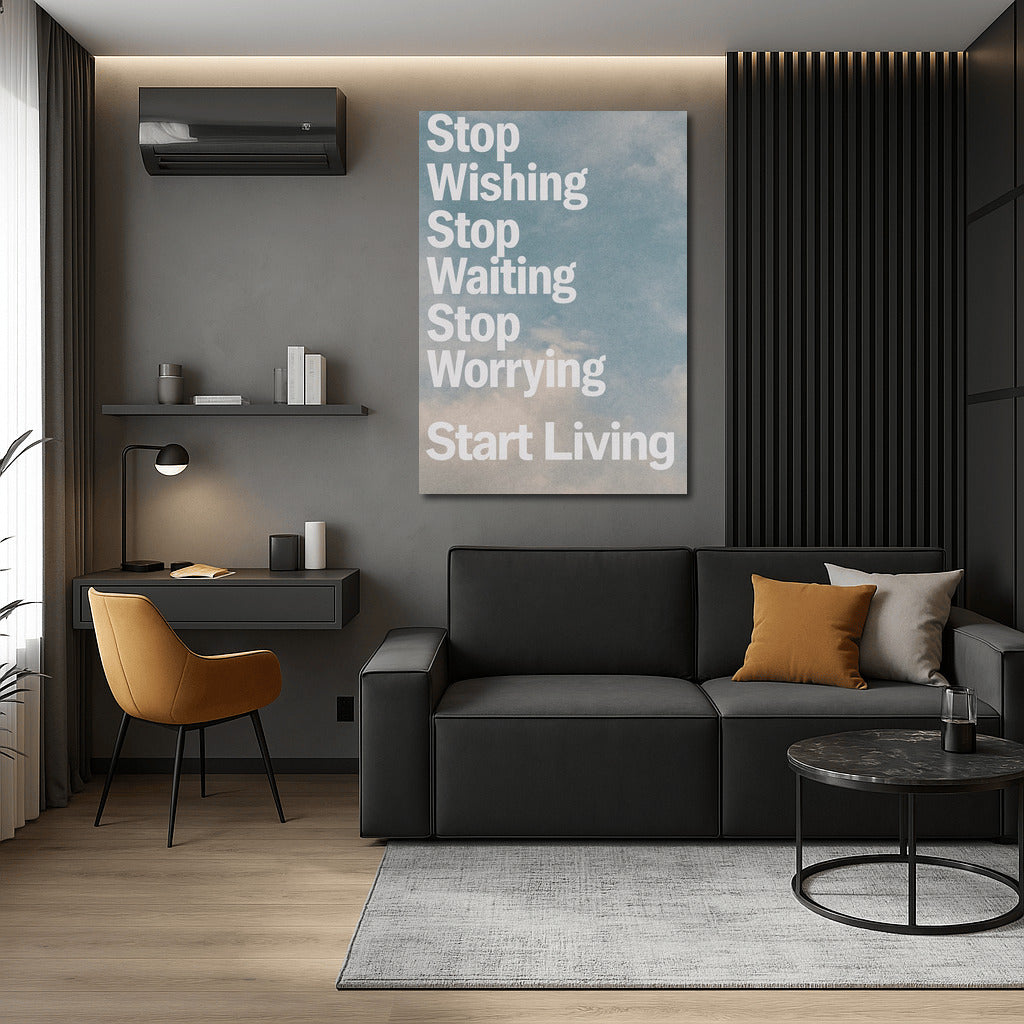 Breathe Life: Start Living, Stop Waiting and Worrying