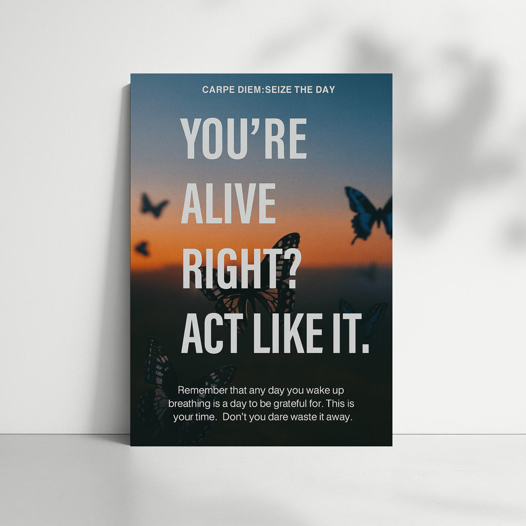 Live in the Present: Motivation and Perseverance for Life