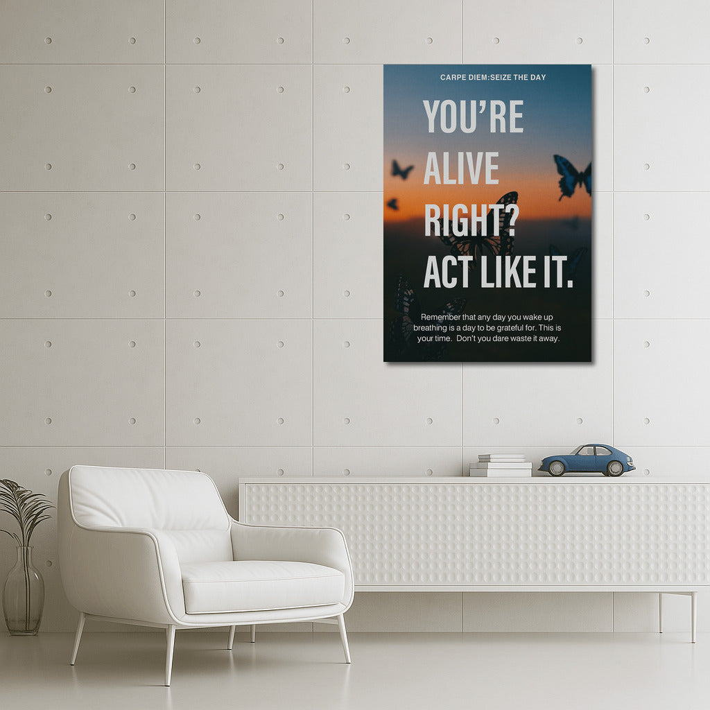Live in the Present: Motivation and Perseverance for Life
