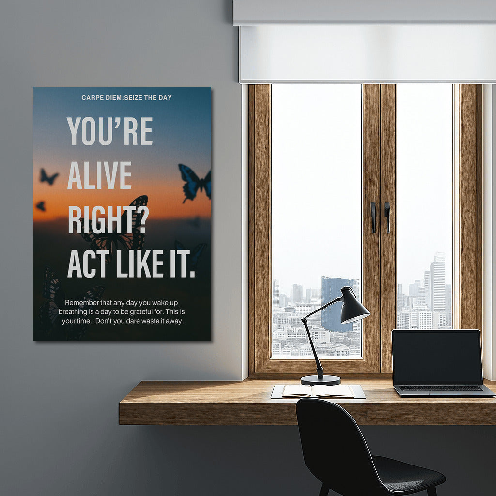 Live in the Present: Motivation and Perseverance for Life