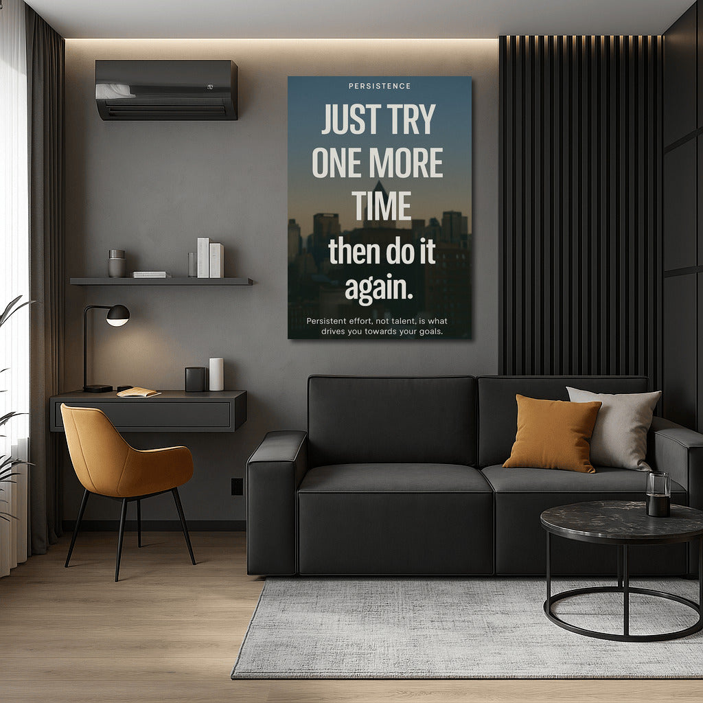 Perseverance and Discipline: Just Try Again