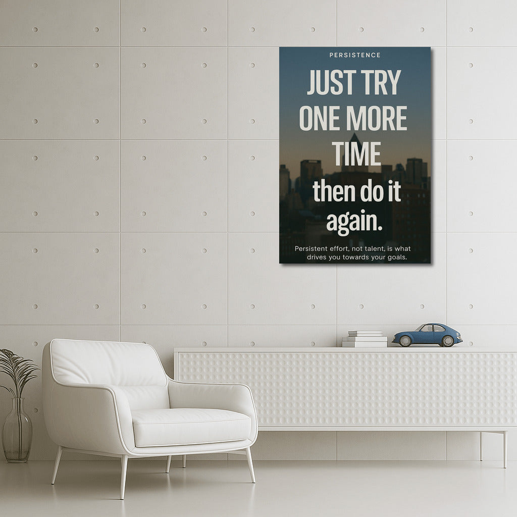 Perseverance and Discipline: Just Try Again