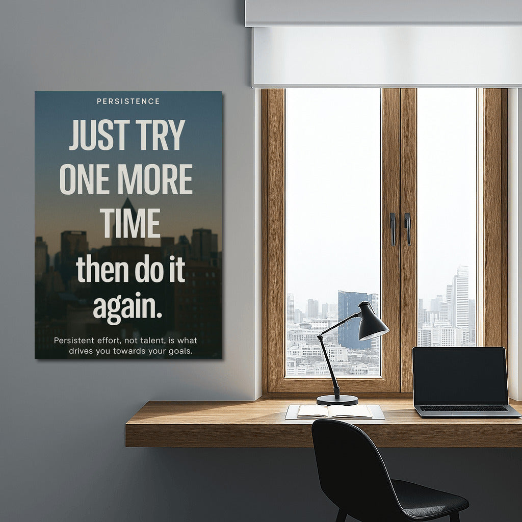 Perseverance and Discipline: Just Try Again