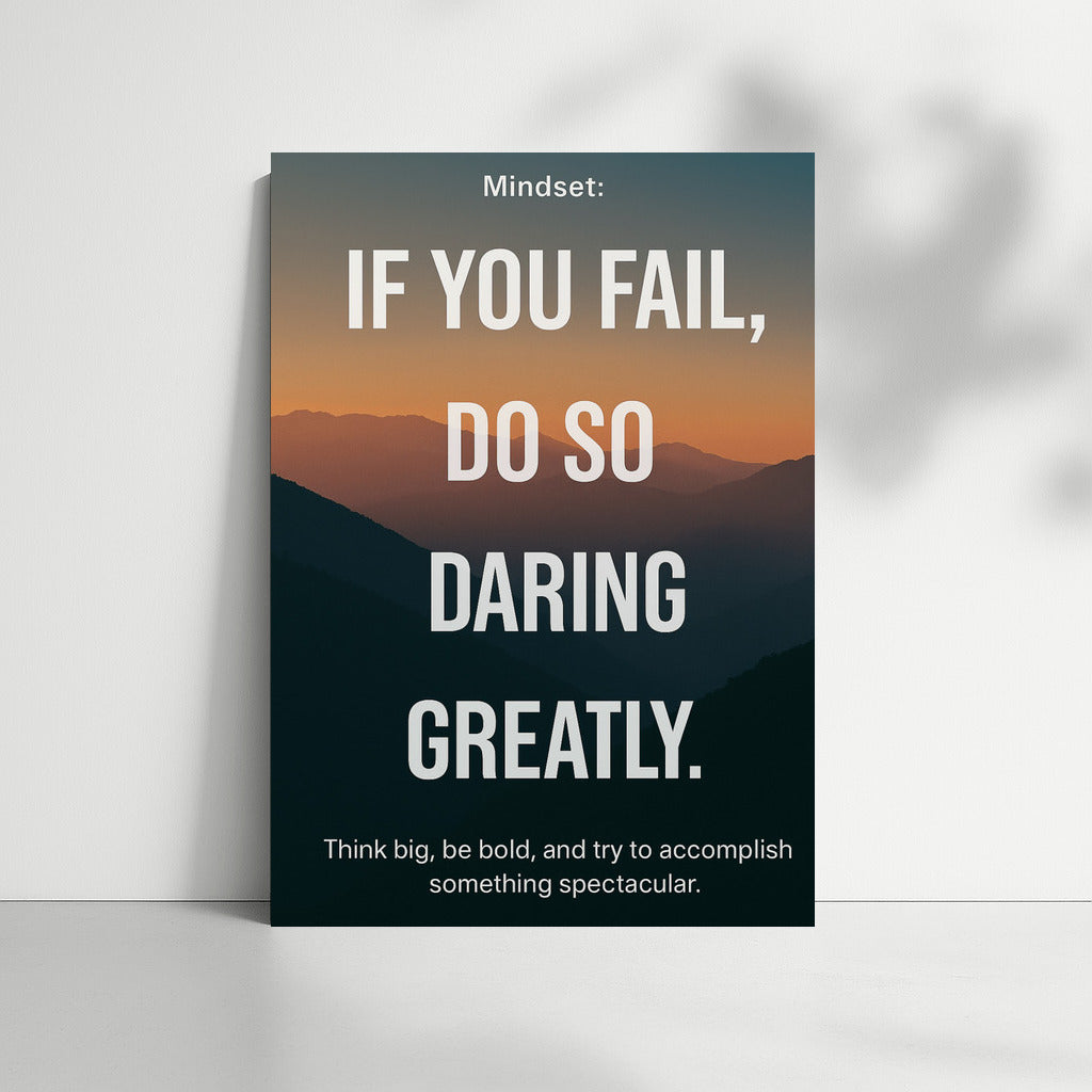 Dare Brilliantly: Boldness of Thought and Scale of Action