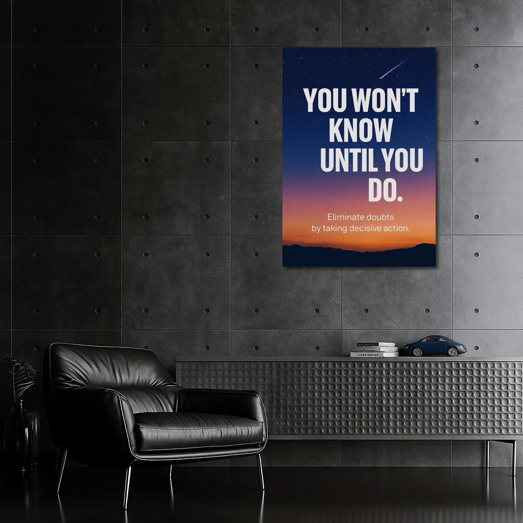 Sunset of Resolve: You Won't Know Until You Do