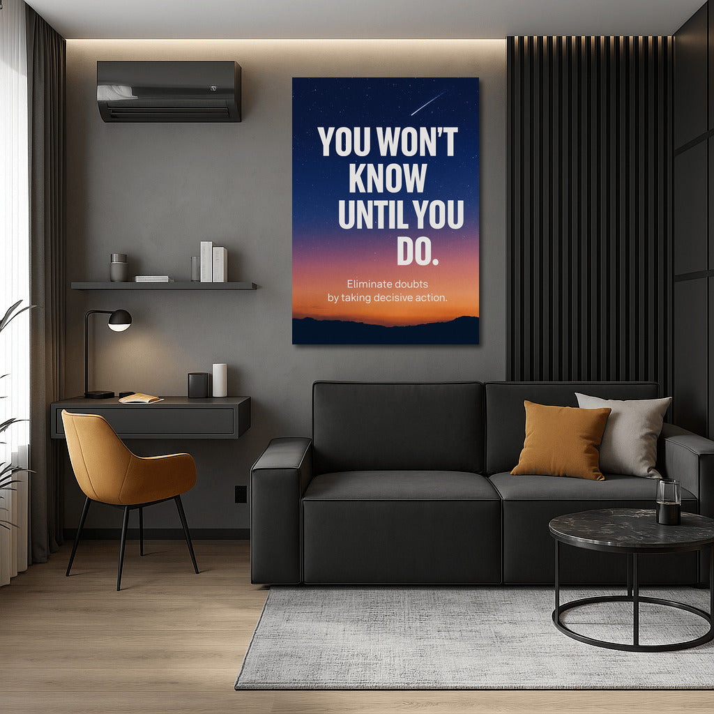 Sunset of Resolve: You Won't Know Until You Do