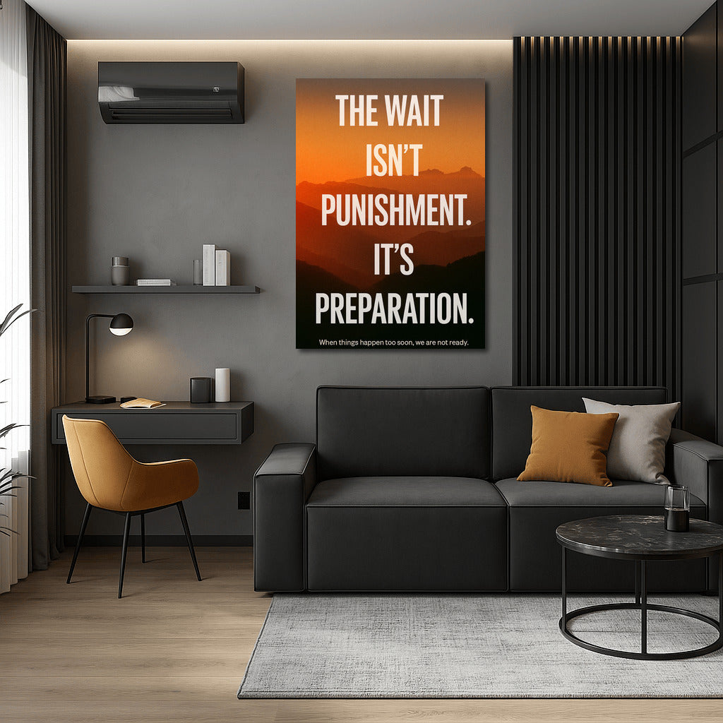 Patience and Preparedness: Time as Preparation