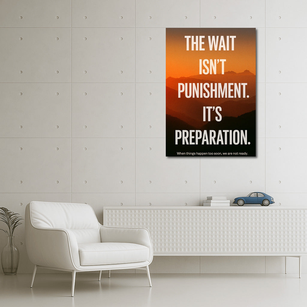 Patience and Preparedness: Time as Preparation