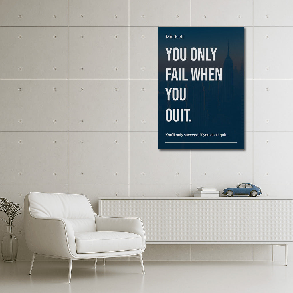 You Only Lose If You Give Up: The Power of Perseverance and Discipline on the Path to Success