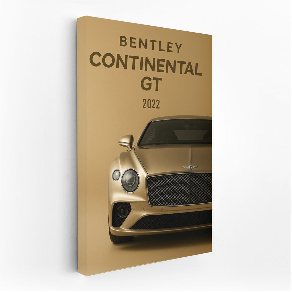 Golden Splendor: 2022 Bentley Continental GT