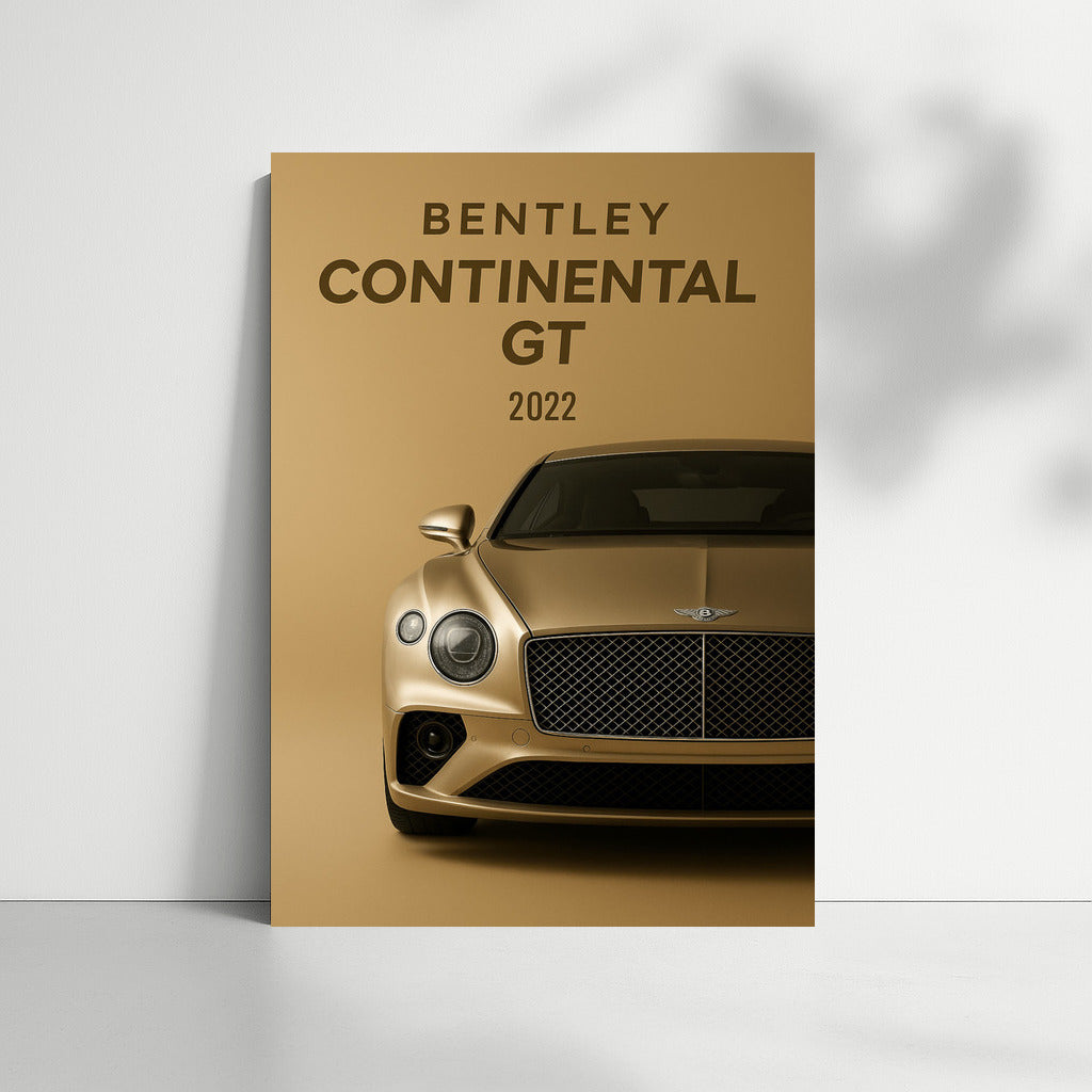 Golden Splendor: 2022 Bentley Continental GT