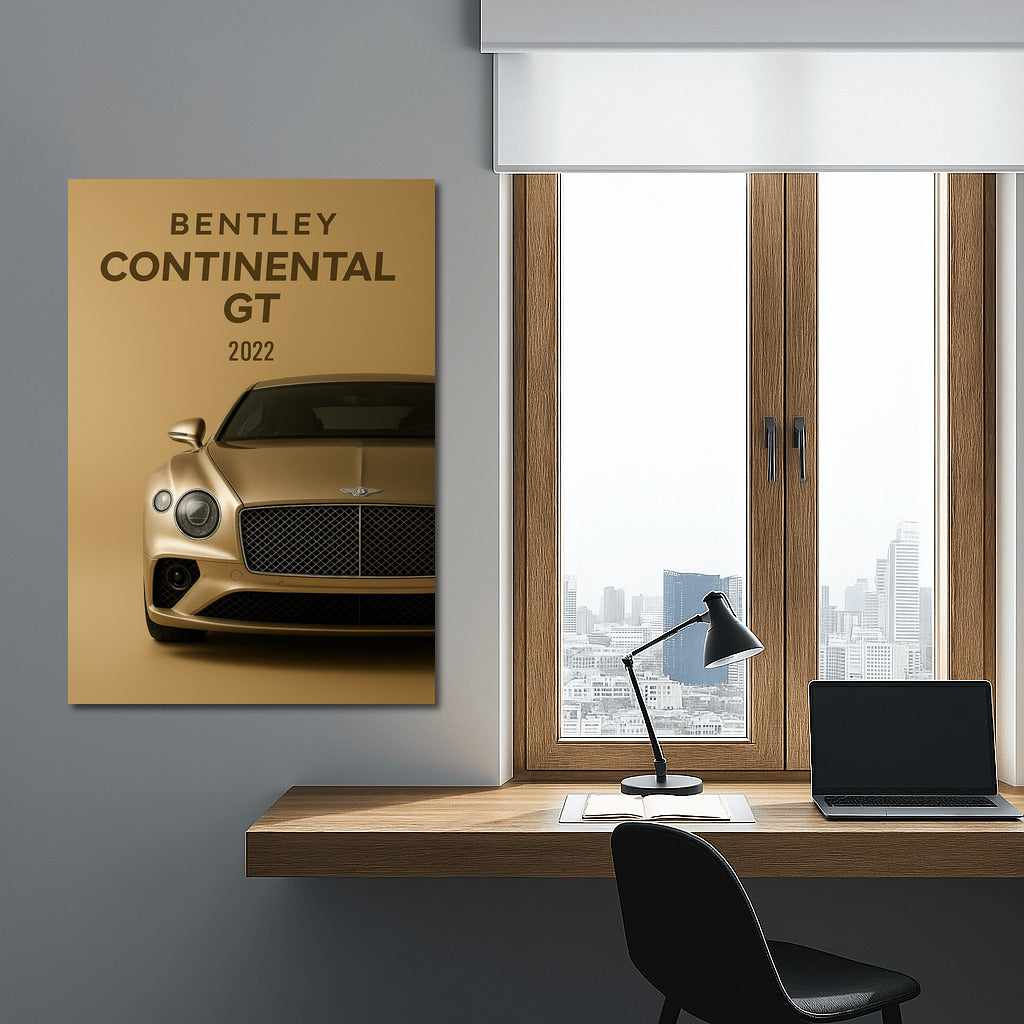 Golden Splendor: 2022 Bentley Continental GT