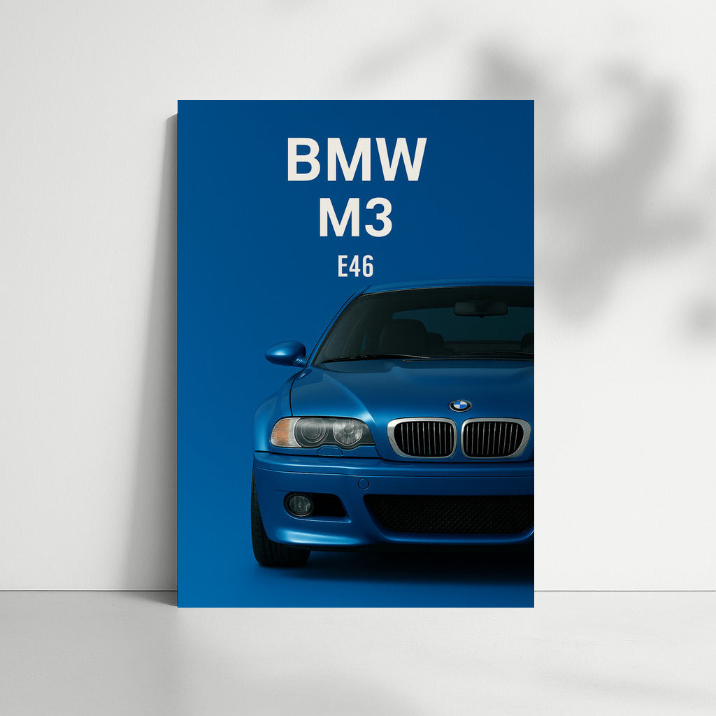 BMW M3 E46: Dynamics and Elegance on Your Wall